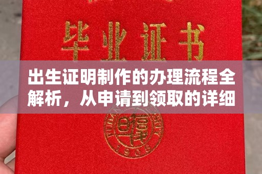 长沙出生证明制作的办理流程全解析，从申请到领取的详细指南